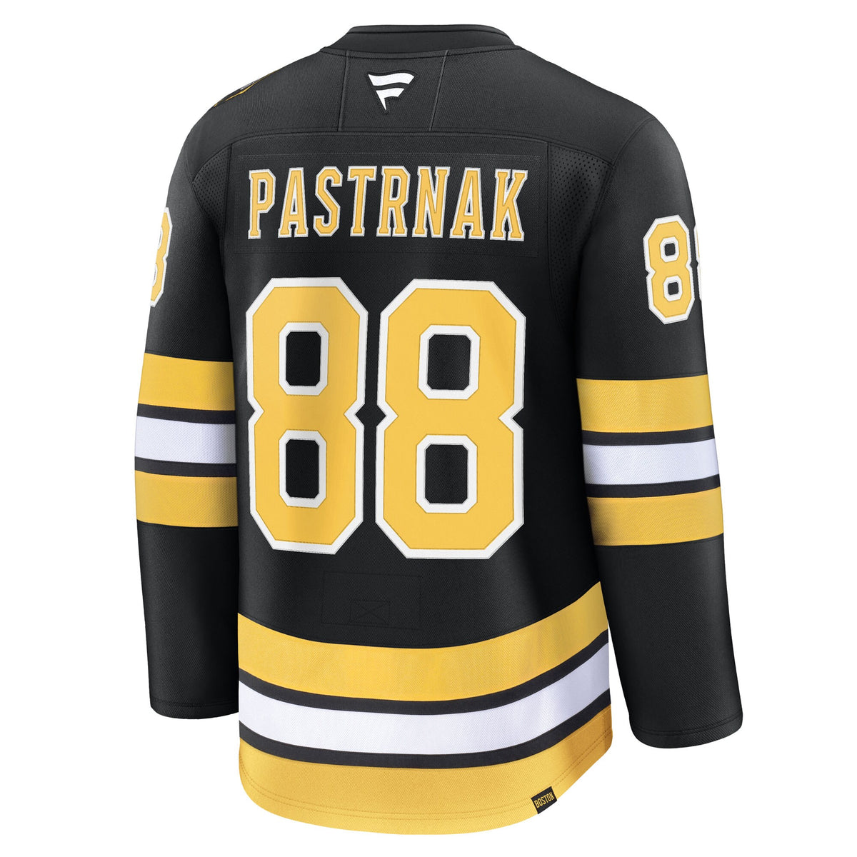 Boston Bruins David Pastrnak Fanatics Black Home Premium Player Jersey