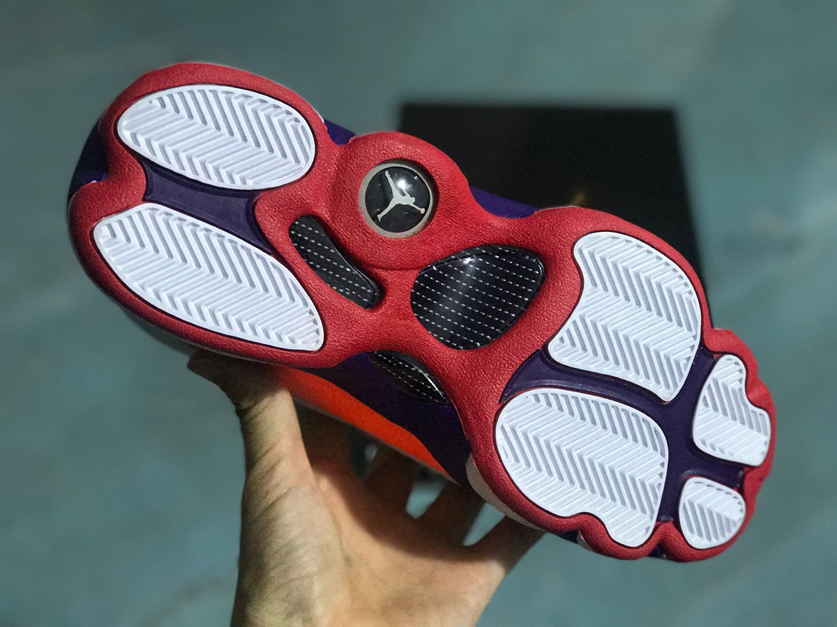 Sneakers, White Orange Colorway, Mismatched Colorway, Lace Up Design, Casual Gift for Sneaker Fans