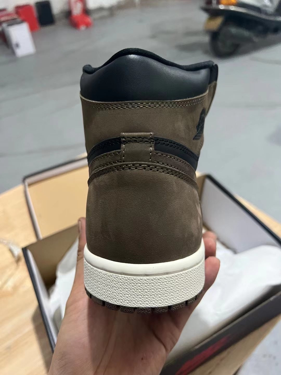 High Top Sneakers, Black Brown Colorway, Leather Footwear, Lace Up Design, Casual Gift for Sneaker Fans