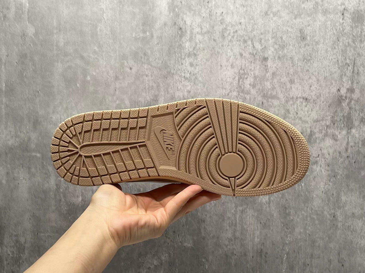 Low Top Sneakers, Light Brown Pink Colorway, Reverse Hook Design, Lace Up Design, Casual Gift for Sneaker Fans