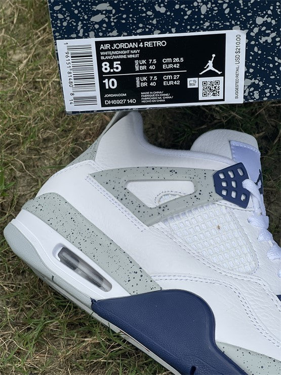 Sneakers, Navy Colorway, Lace Up Design, Casual Gift for Sneaker Fans