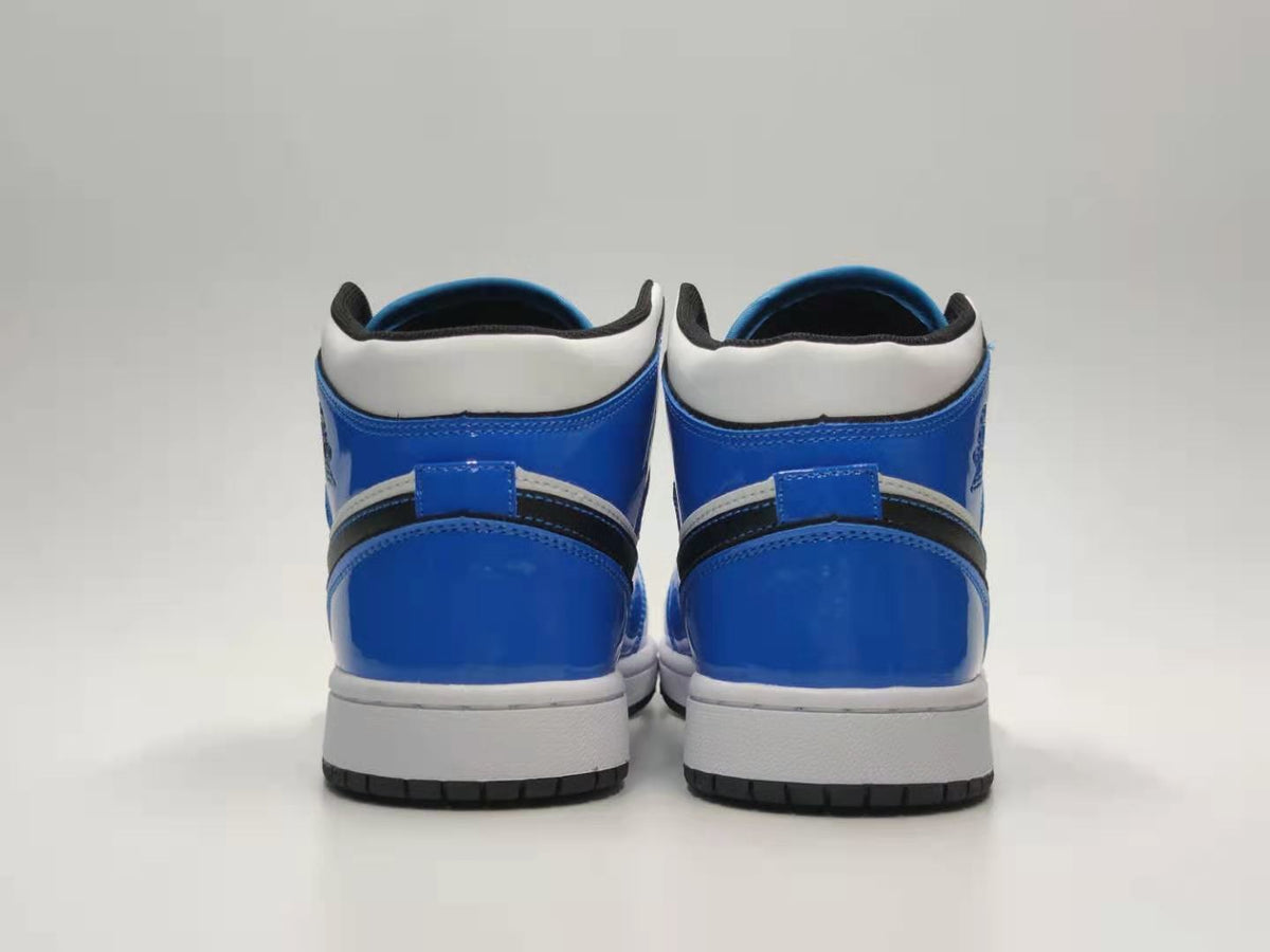 Sneakers, Blue White Colorway, Lace Up Design, Casual Gift for Sneaker Fans