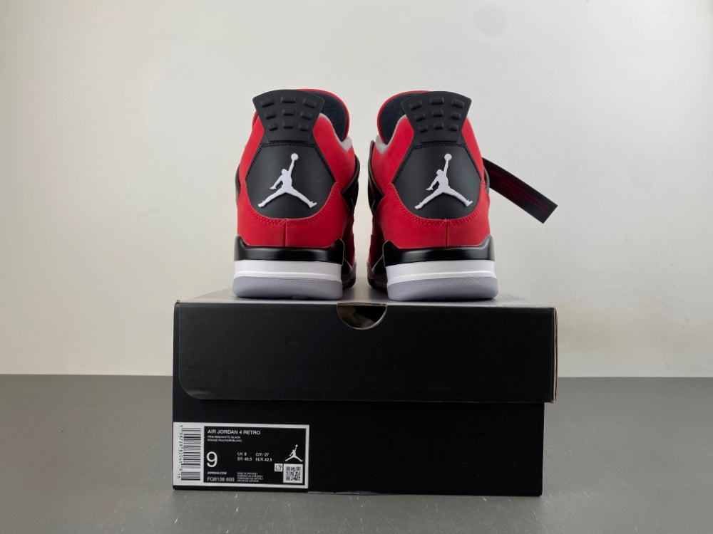 Mid Top Sneakers, Red Black Colorway, Lace Up Design, Casual Gift for Sneaker Fans