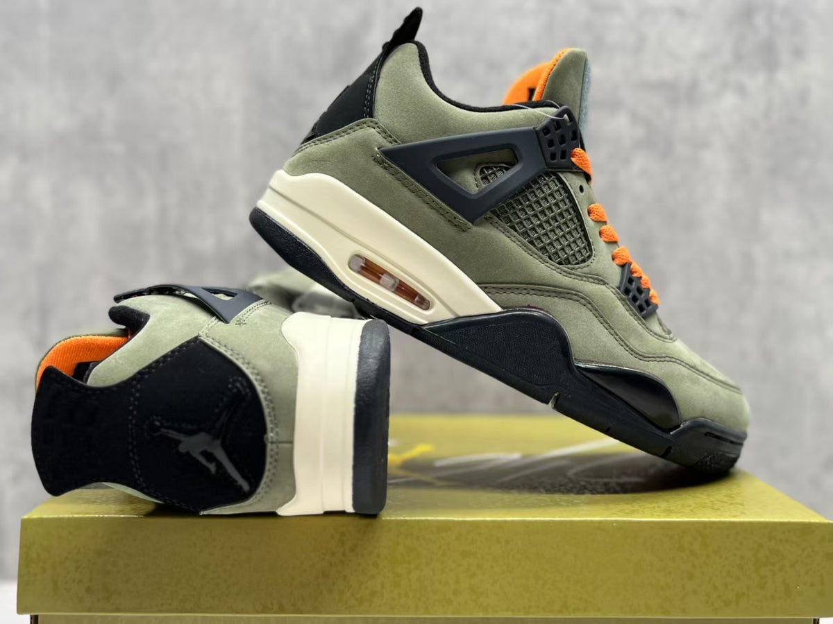 Mid Top Sneakers, Green Colorway, Lace Up Design, Casual Gift for Sneaker Fans