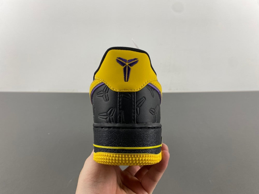 Low Top Sneakers, Black Yellow Colorway, Lace Up Design, Casual Gift for Sneaker Fans