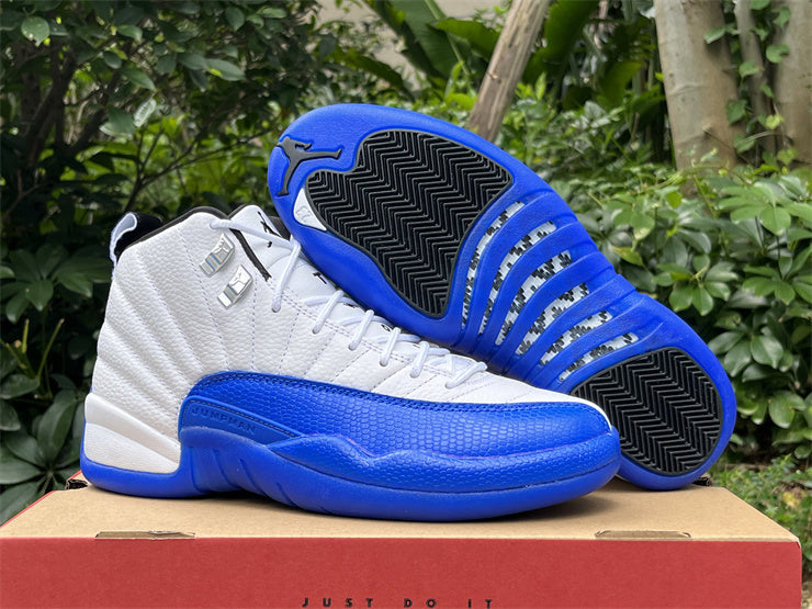 High Top Sneakers, Blue Colorway, Lace Up Design, Casual Gift for Sneaker Fans