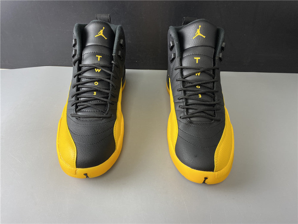 Sneakers, Black Yellow Gold Colorway, Lace Up Design, Casual Gift for Sneaker Fans