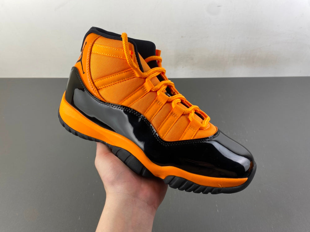 Low Top Sneakers, Black Orange Colorway, Patent Leather Footwear, Lace Up Design, Casual Gift for Sneaker Fans