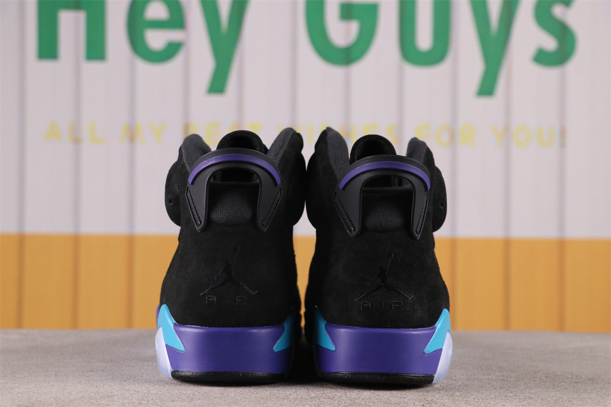 High Top Sneakers, Black Purple Colorway, Lace Up Design, Casual Gift for Sneaker Fans
