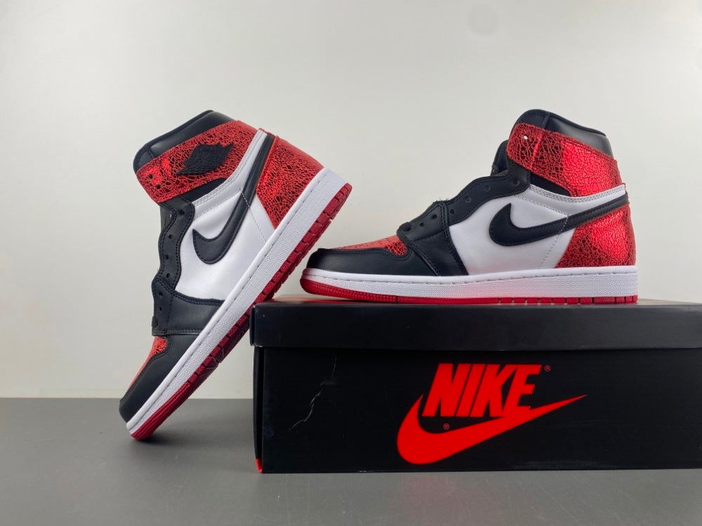 High Top Sneakers, Red Colorway, Lace Up Design, Casual Gift for Sneaker Fans