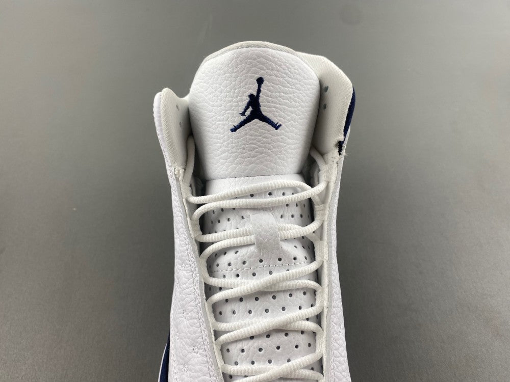Low Top Sneakers, Blue White Navy Colorway, Lace Up Design, Casual Gift for Sneaker Fans