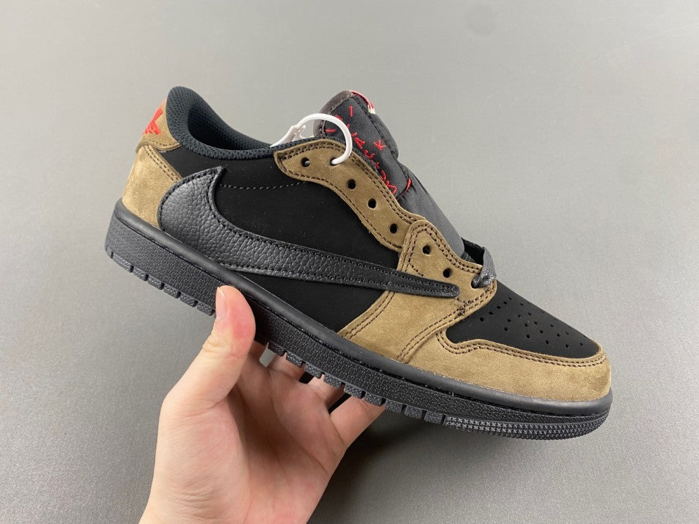 Low Top Sneakers, Black Brown Colorway, Reverse Hook Design, Lace Up Design, Casual Gift for Sneaker Fans
