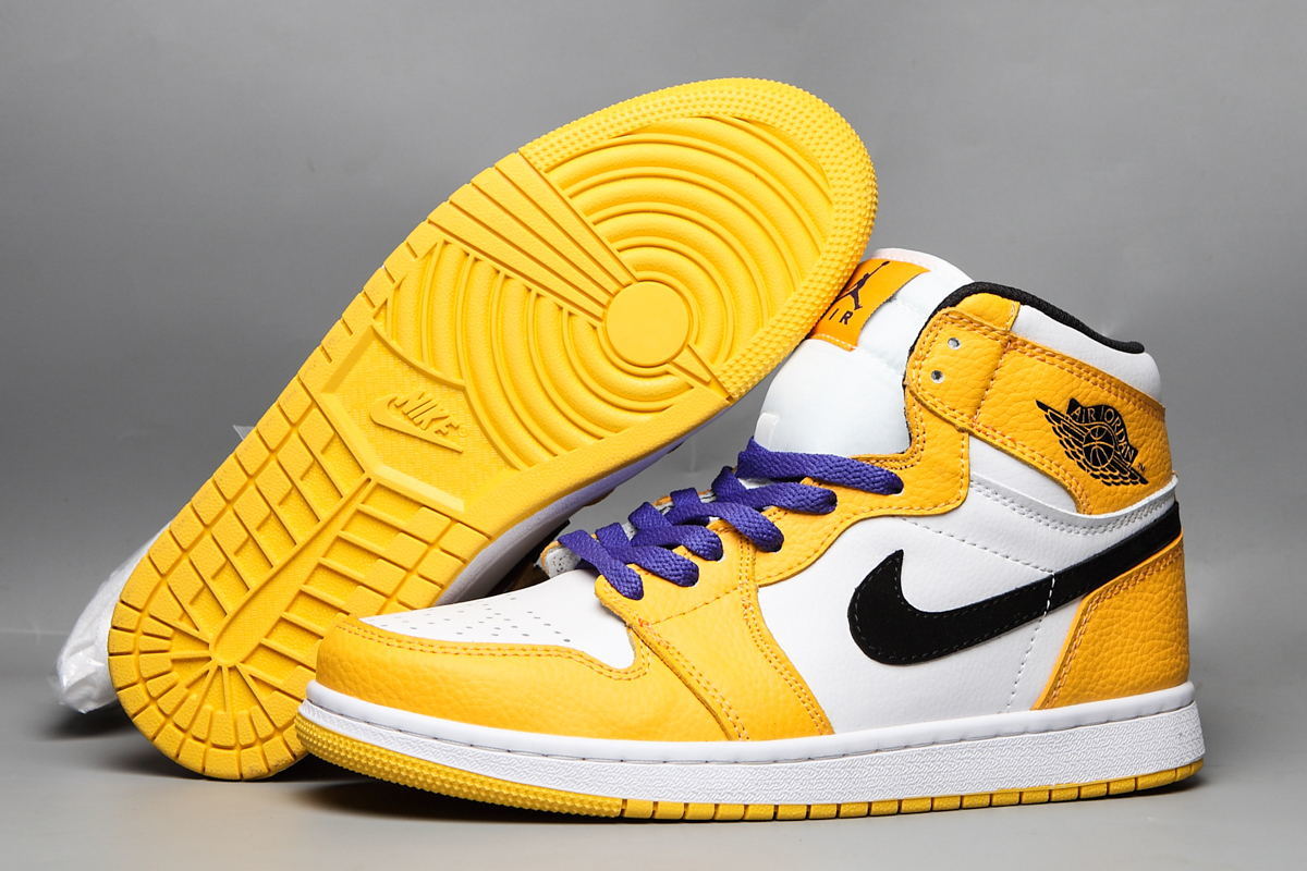 Sneakers, Yellow White Colorway, Lace Up Design, Casual Gift for Sneaker Fans