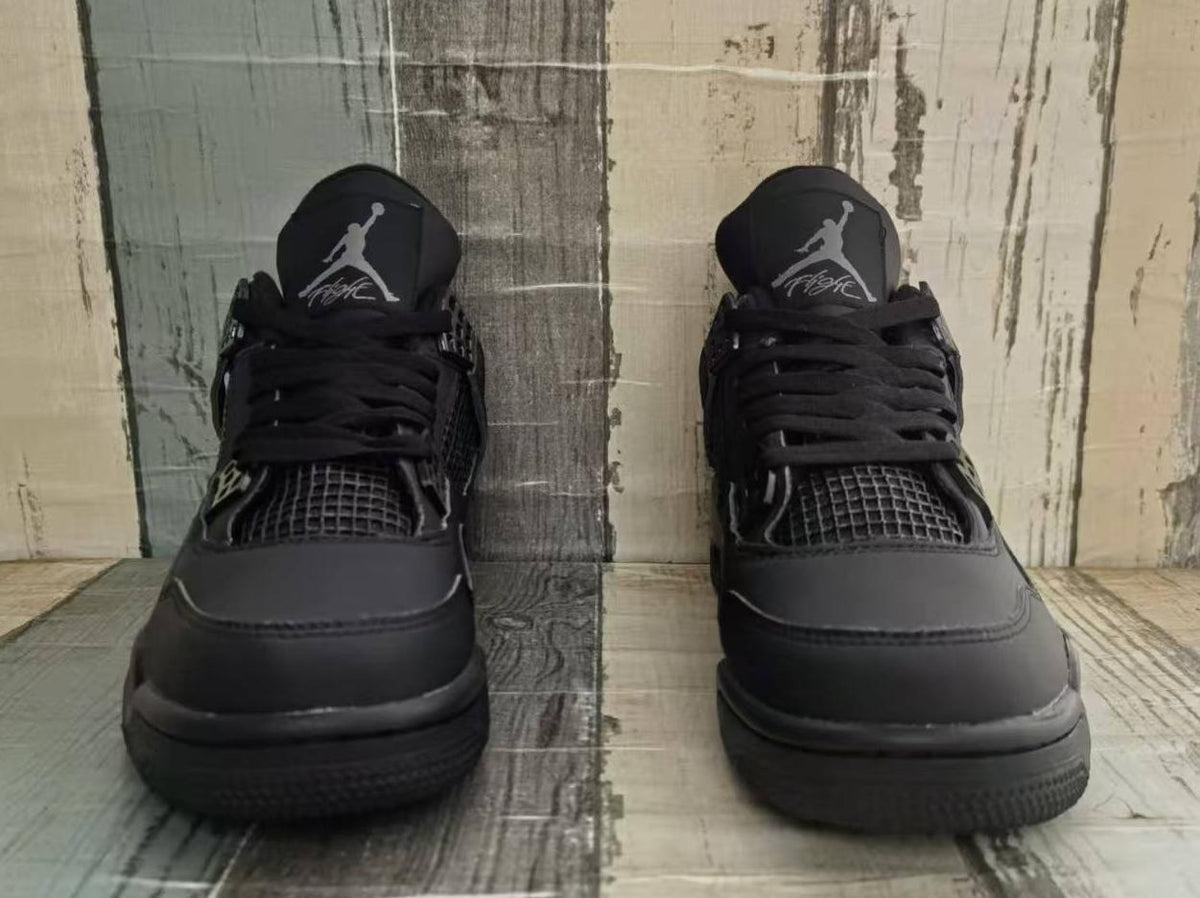 Mid Top Sneakers, Black Colorway, Lace Up Design, Casual Gift for Sneaker Fans