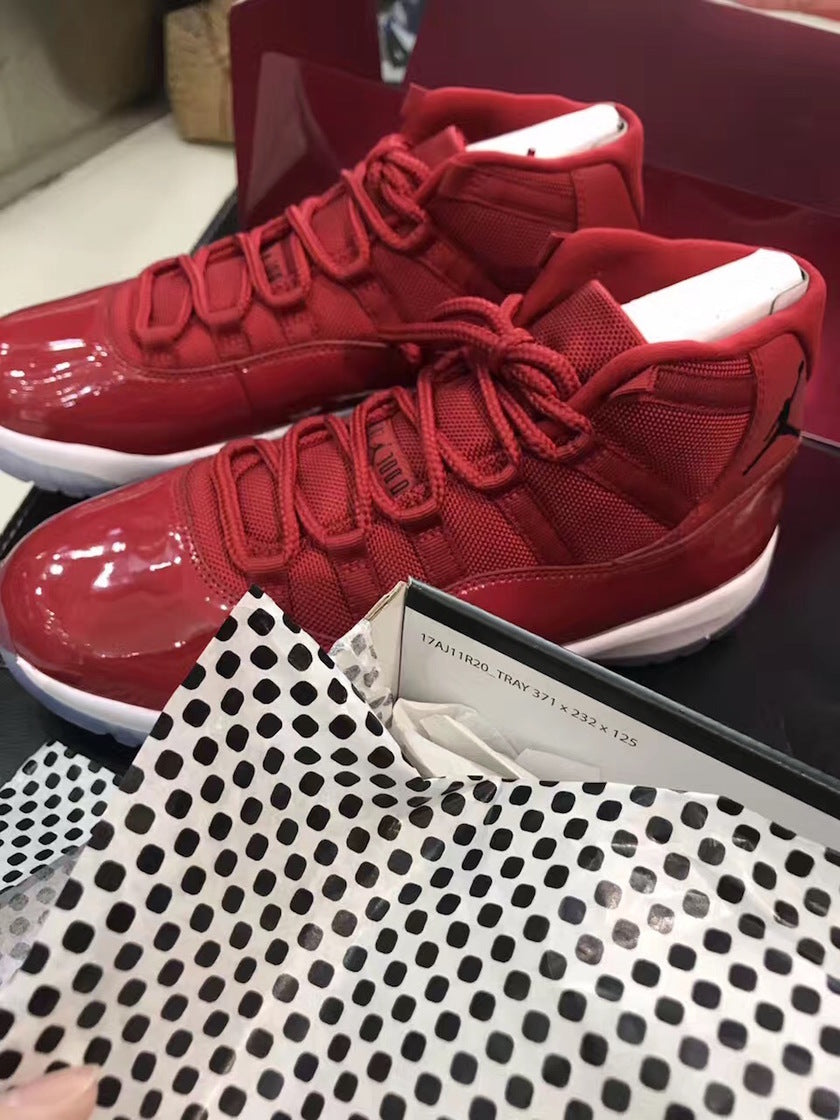 Sneakers, Red Colorway, Lace Up Design, Casual Gift for Sneaker Fans