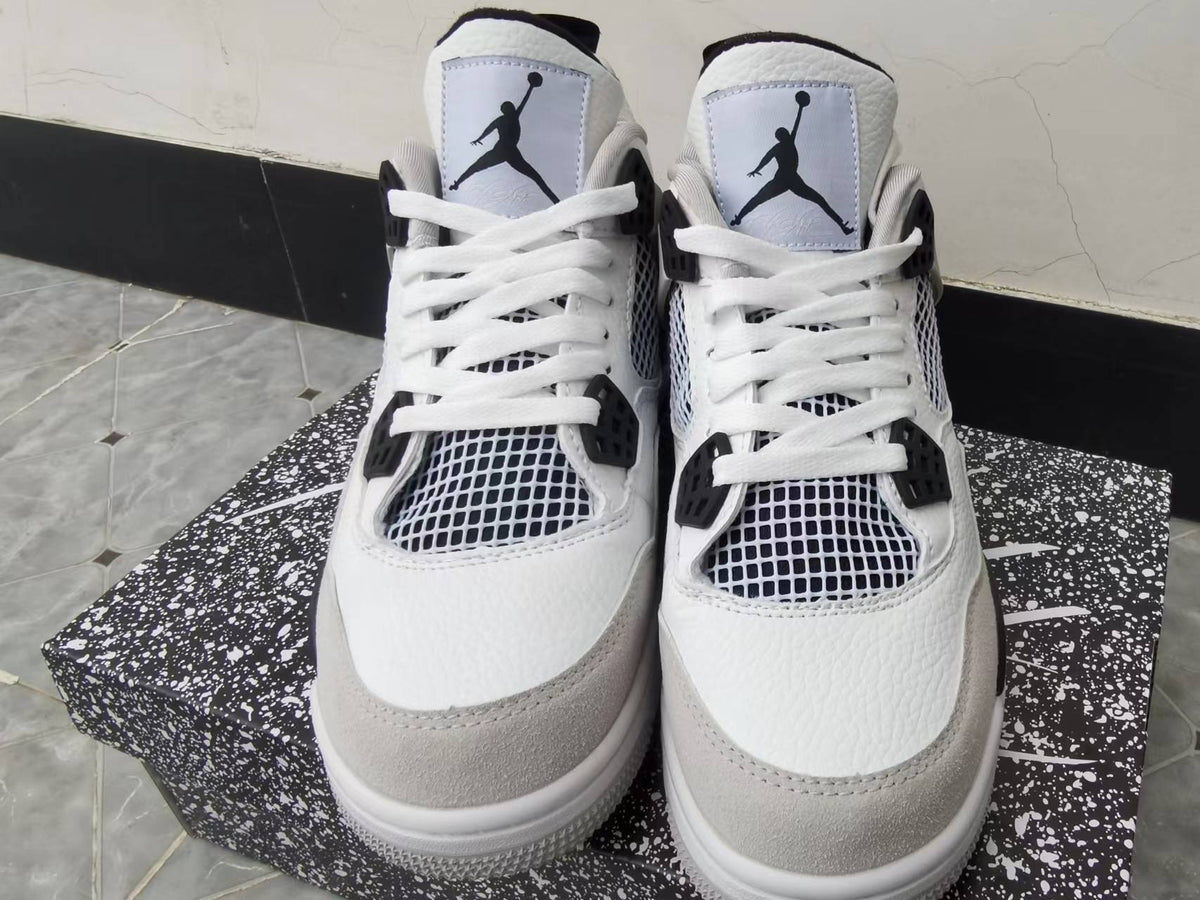 Sneakers, Light Gray White Colorway, Lace Up Design, Casual Gift for Sneaker Fans