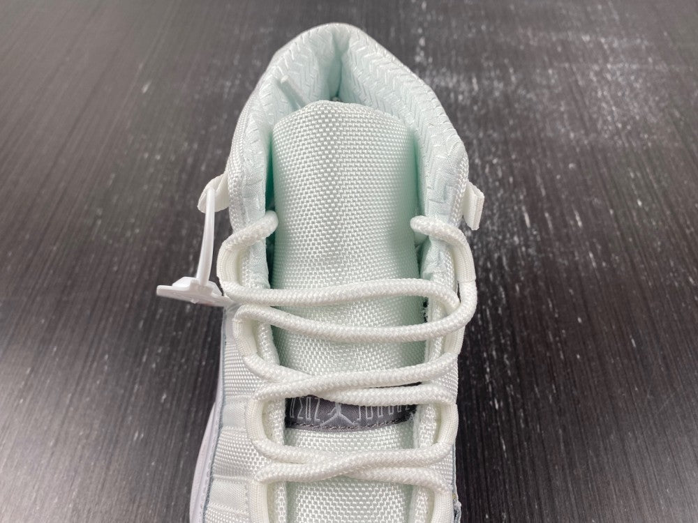 Retro Sneakers, White Silver Colorway, Leather Footwear, Lace Up Design, Casual Gift for Sneaker Fans