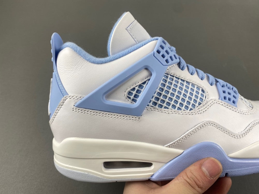 Low Top Sneakers, White Blue Colorway, Lace Up Design, Casual Gift for Sneaker Fans