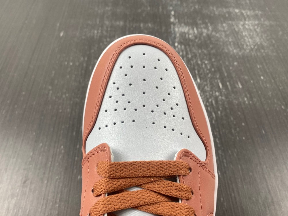 Low Top Sneakers, White Pink Colorway, Lace Up Design, Casual Gift for Sneaker Fans