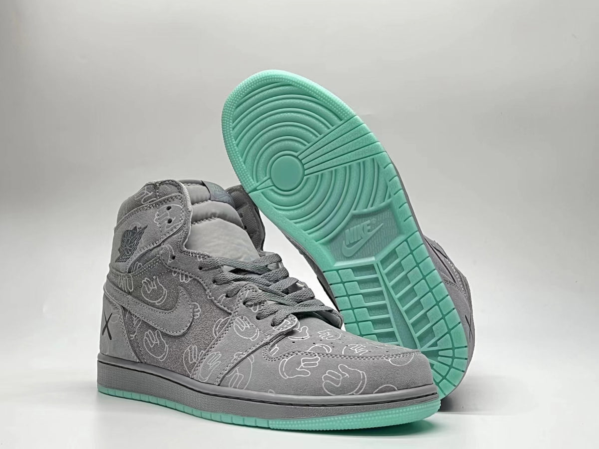 Sneakers, Gray Colorway, Lace Up Design, Casual Gift for Sneaker Fans