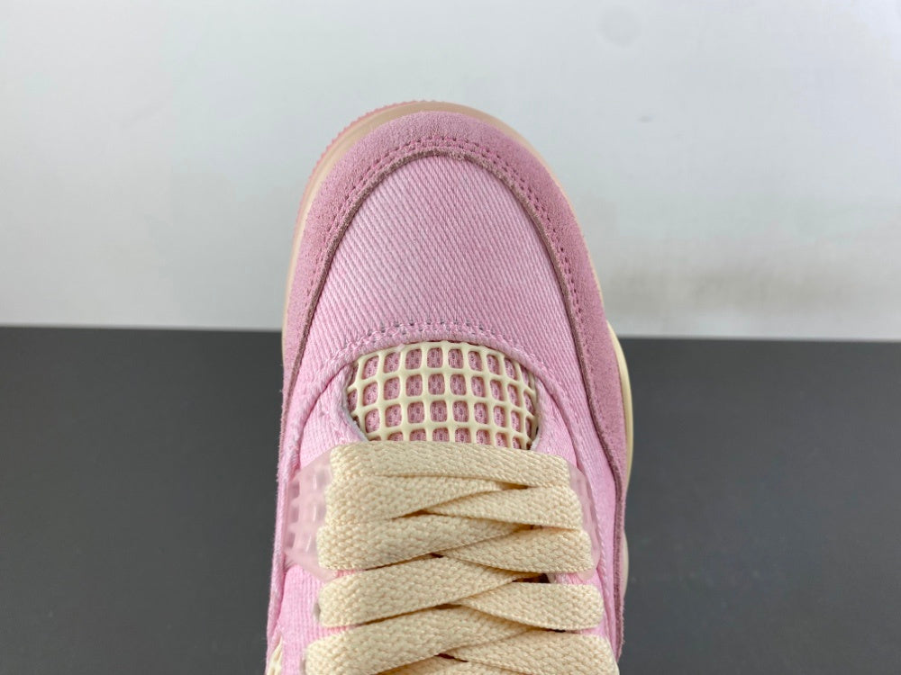Retro Low Top Sneakers, Pink Colorway, Lace Up Design, Casual Gift for Sneaker Fans