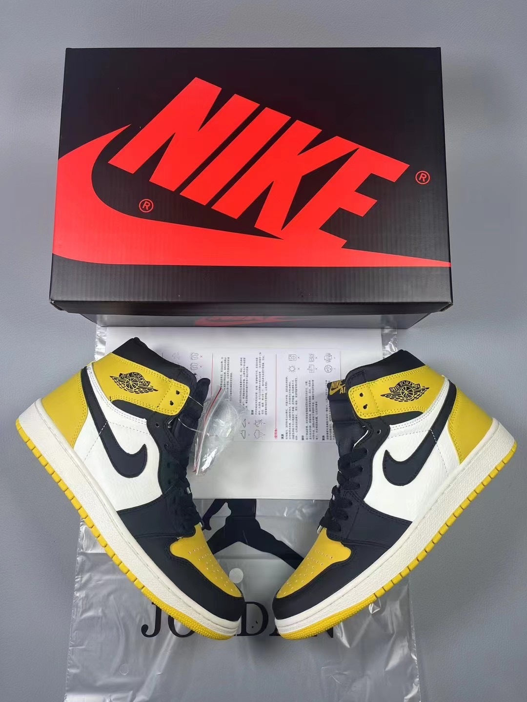 Sneakers, Black Yellow Colorway, Lace Up Design, Casual Gift for Sneaker Fans