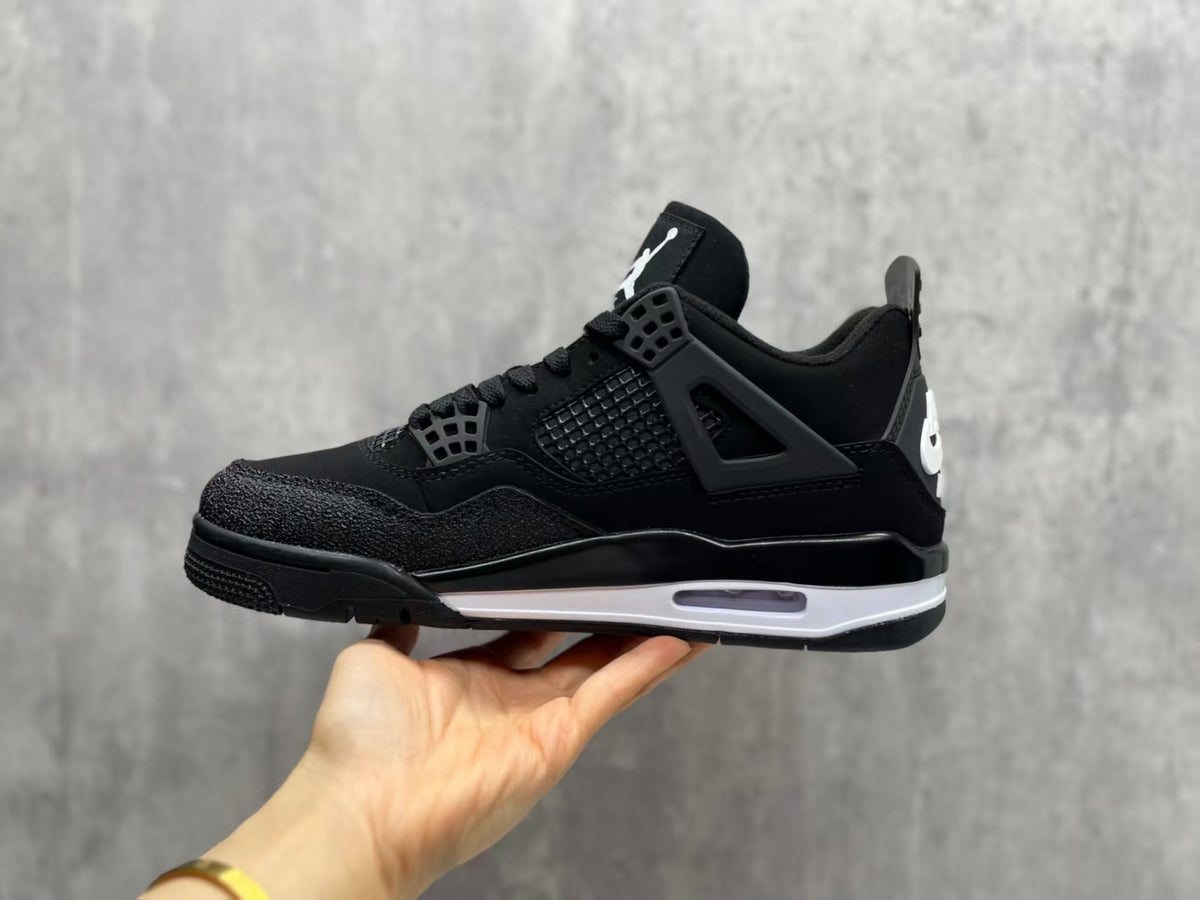 Mid Top Sneakers, Black Colorway, Lace Up Design, Casual Gift for Sneaker Fans