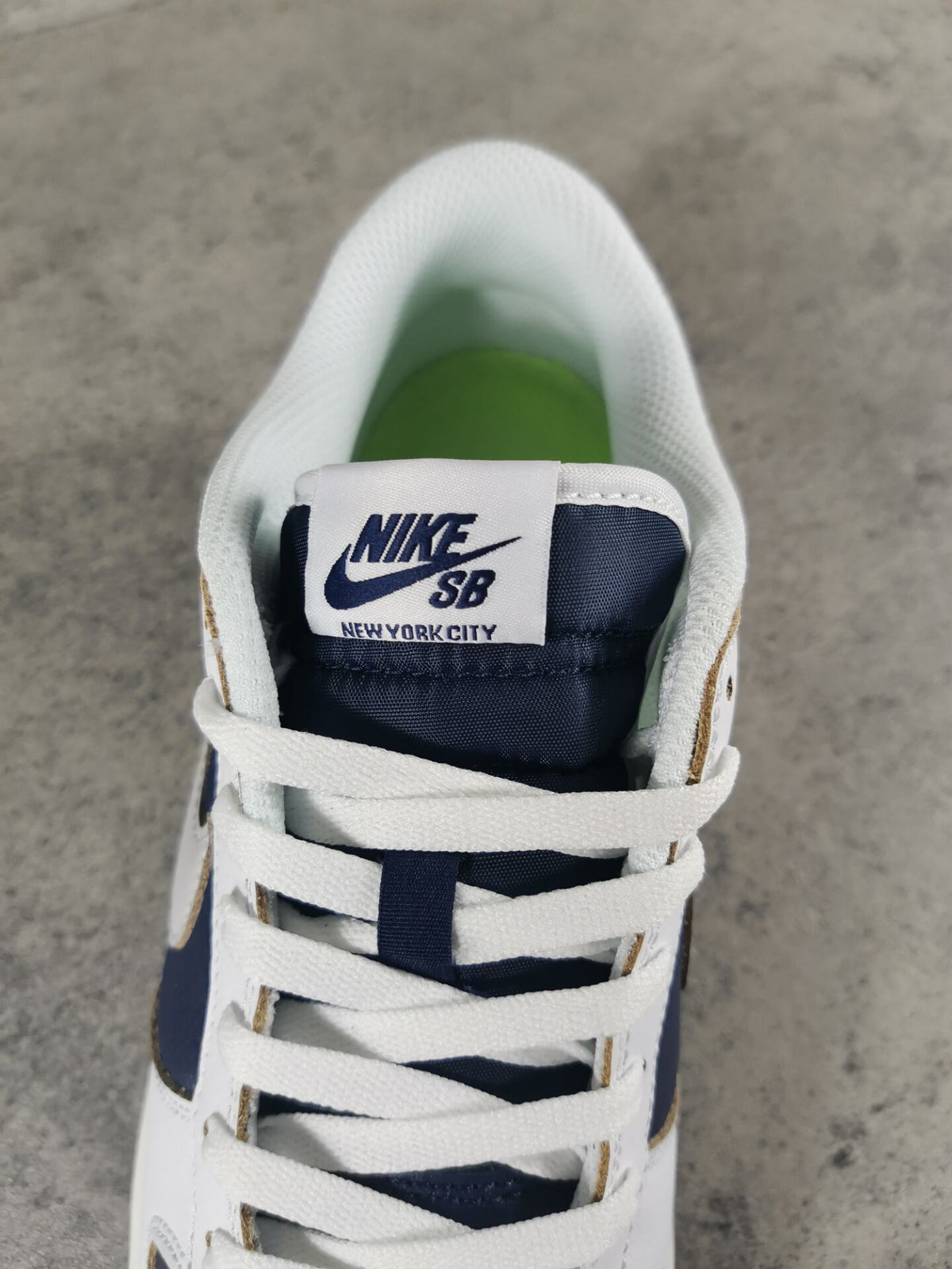 Low Top Sneakers, Blue White Colorway, Lace Up Design, Casual Gift for Sneaker Fans