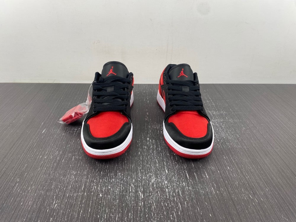 Low Top Sneakers, Black Red Colorway, Lace Up Design, Casual Gift for Sneaker Fans