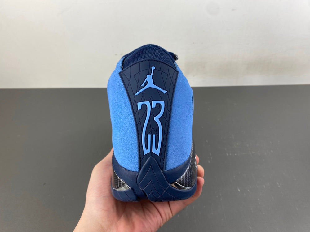 Retro Basketball Shoes, Blue Black Colorway, Lace Up Design, Casual Gift for Shoe Lovers