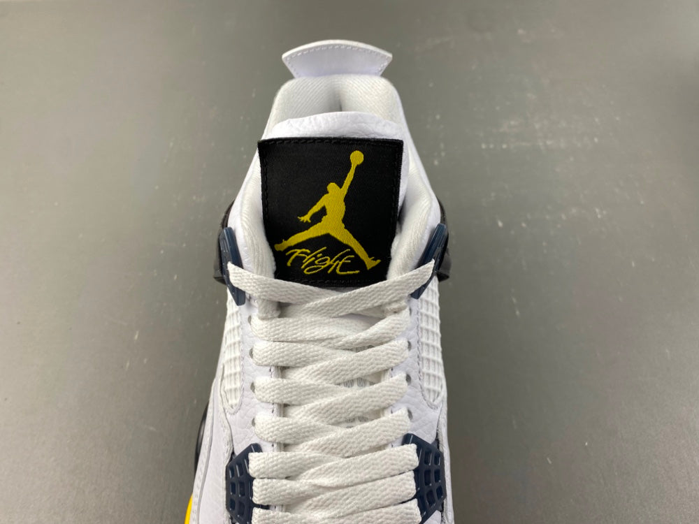 Low Top Sneakers, White Black Yellow Colorway, Lace Up Design, Casual Gift for Sneaker Fans