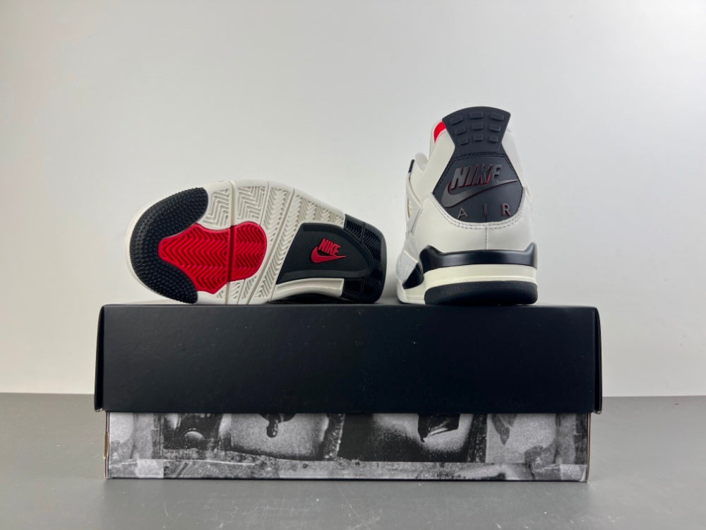 Low Top Sneakers, White Black Gray Red Colorway, Lace Up Design, Casual Gift for Sneaker Fans