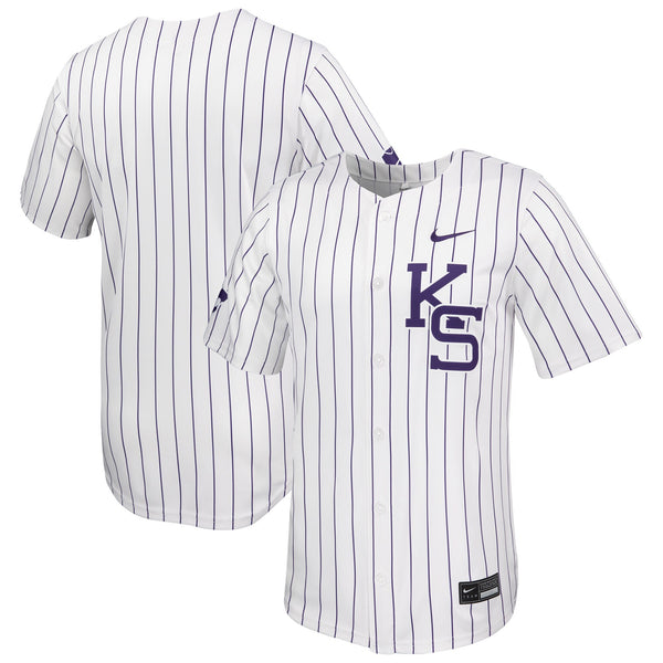 White Kansas State Wildcats Limited Baseball Jersey