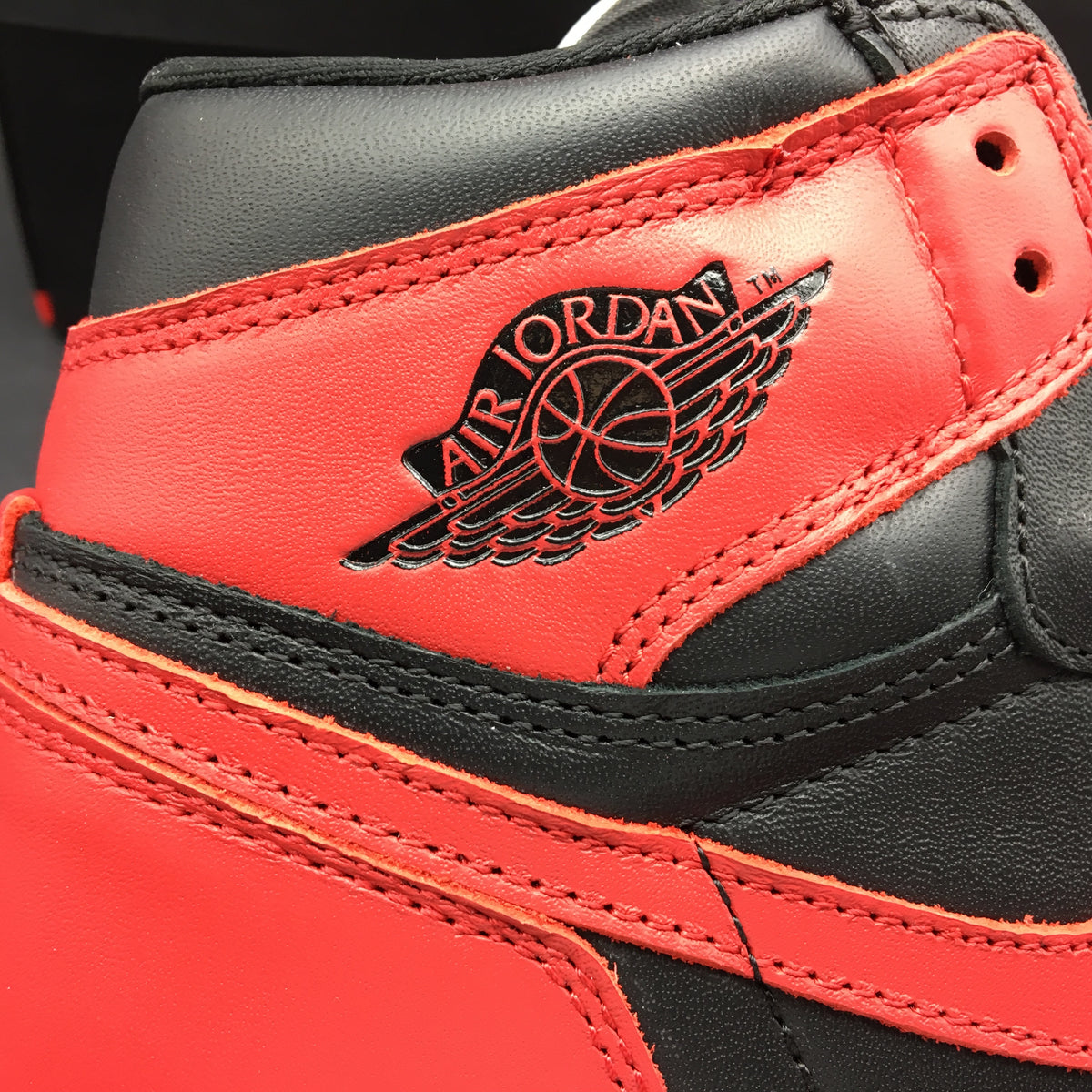 Sneakers, Red Black Colorway, Leather Footwear, Lace Up Design, Casual Gift for Sneaker Fans