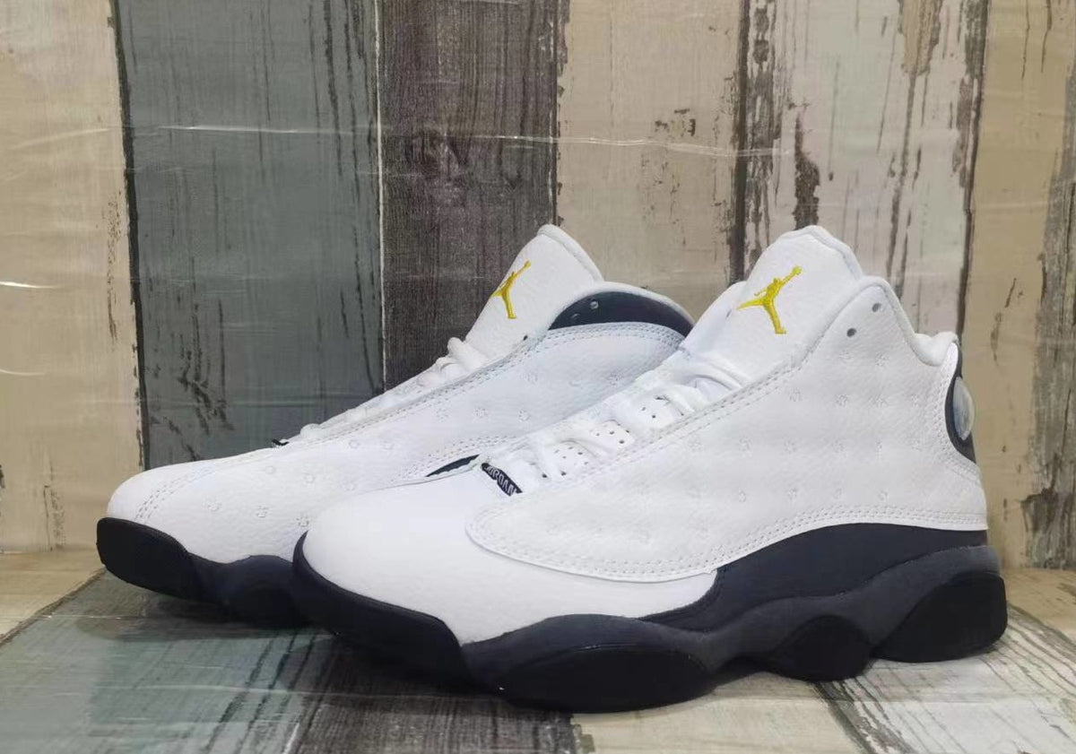 Sneakers, White Yellow Gray Colorway, Lace Up Design, Casual Gift for Sneaker Fans