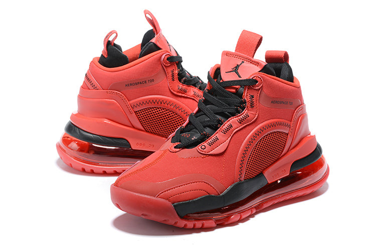 Sneakers, Red Colorway, Lace Up Design, Casual Gift for Sneaker Fans