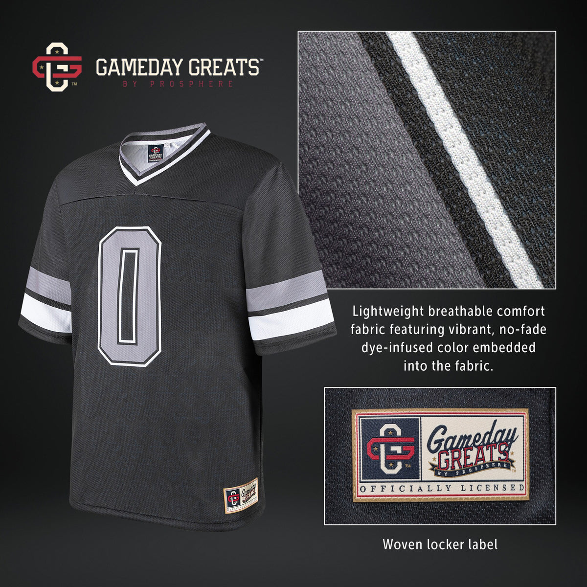 #1 Alabama Crimson Tide GameDay Greats Lightweight Softball Fashion Jersey - White