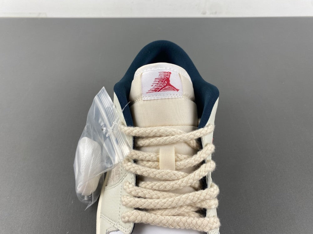 Low Top Sneakers, Blue White Yellow Colorway, Lace Up Design, Casual Gift for Sneaker Fans