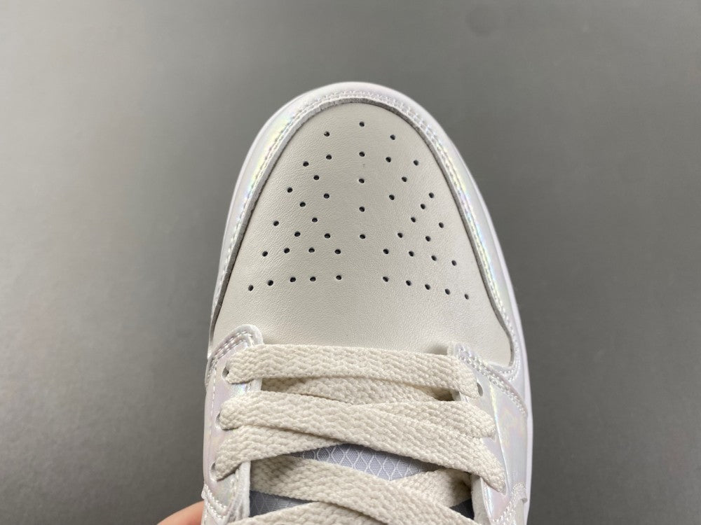 Low Top Sneakers, Silver Colorway, Lace Up Design, Casual Gift for Sneaker Fans