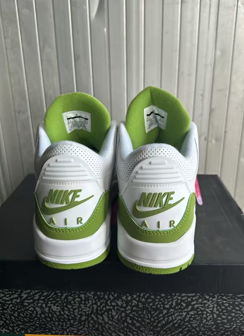 Mid Top Sneakers, White Green Colorway, Lace Up Design, Casual Gift for Sneaker Fans