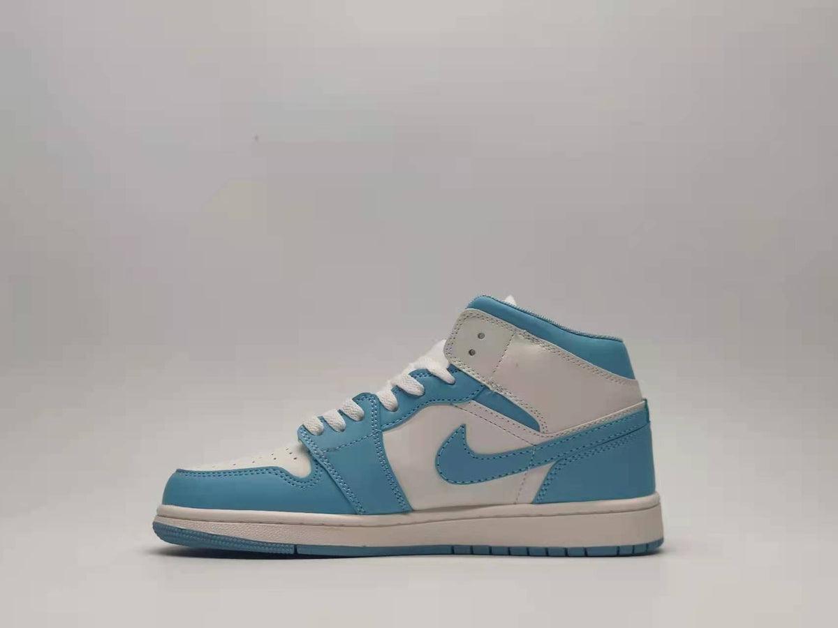 Sneakers, Blue White Colorway, Lace Up Design, Casual Gift for Sneaker Fans