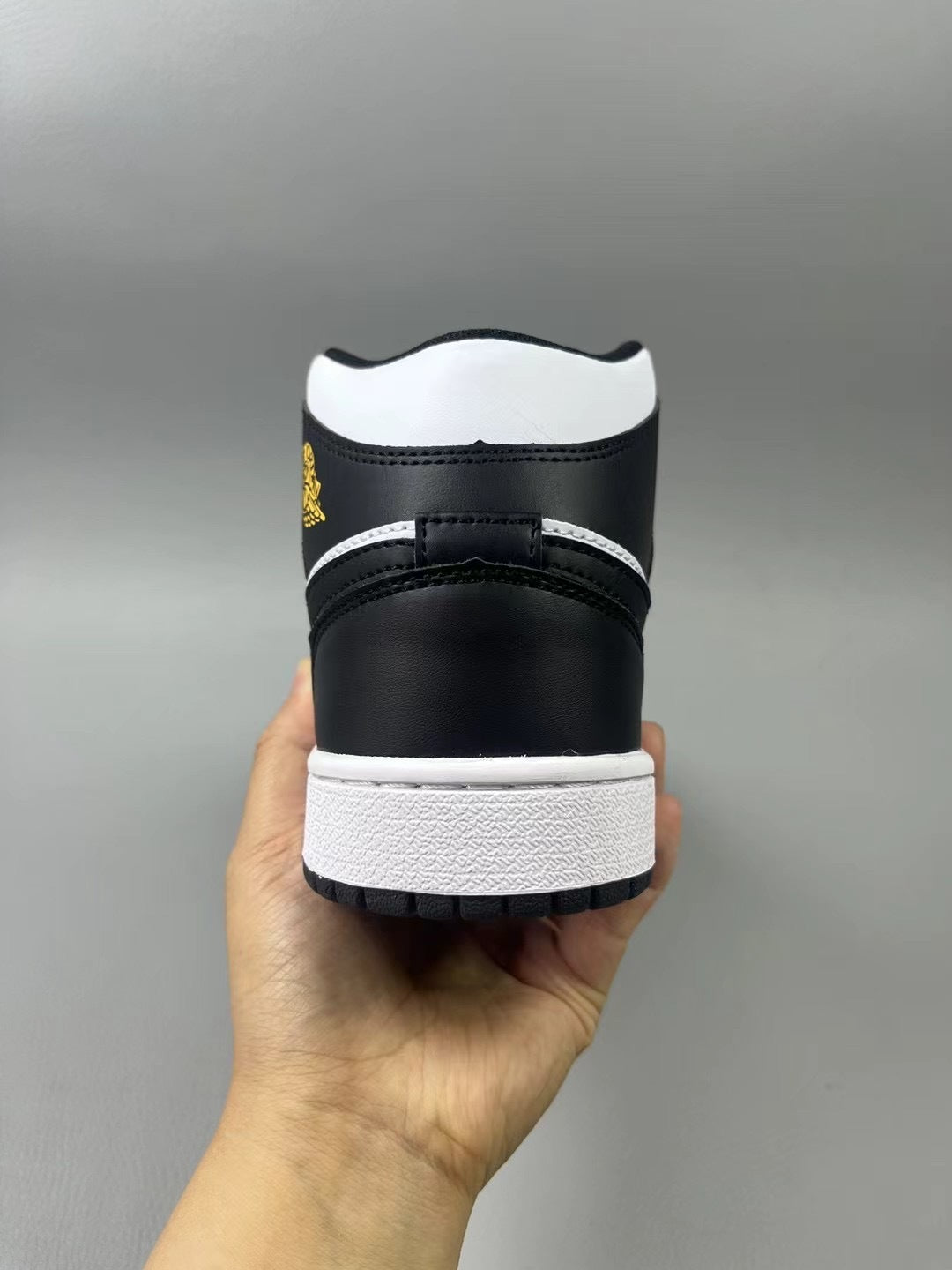 High Top Sneakers, Black Yellow Colorway, Lace Up Design, Casual Gift for Sneaker Fans