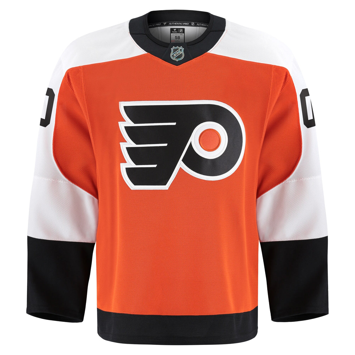 Philadelphia Flyers Fanatics Orange Home Authentic Pro Custom Jersey