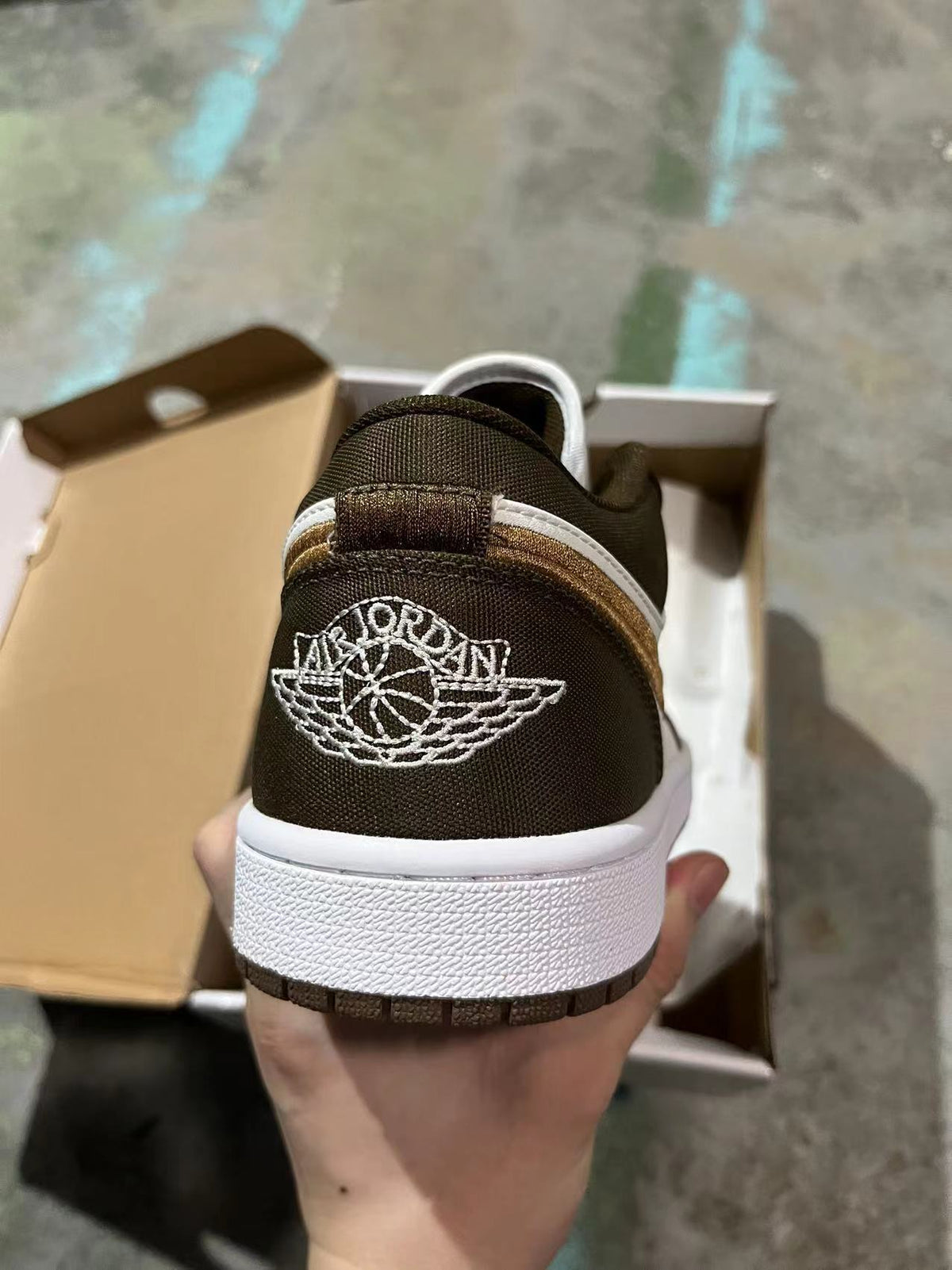 Low Top Sneakers, Brown White Colorway, Lace Up Design, Casual Gift for Sneaker Fans