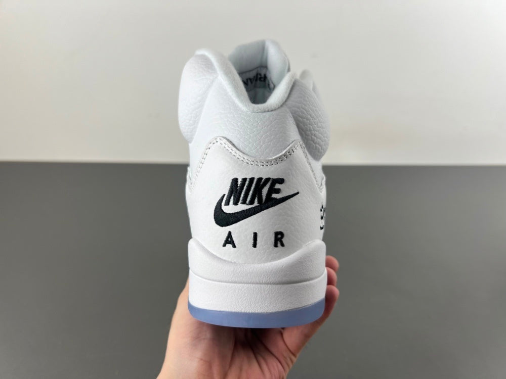 Low Top Sneakers, White Silver Colorway, Leather Footwear, Lace Up Design, Casual Gift for Sneaker Fans