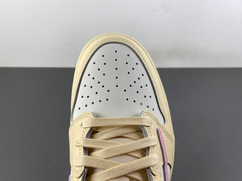 Low Top Sneakers, Pink Colorway, Reverse Hook Design, Lace Up Design, Casual Gift for Sneaker Fans