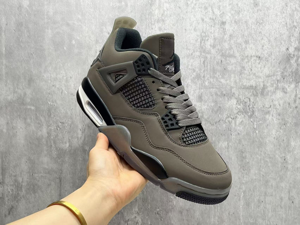Mid Top Sneakers, Brown Colorway, Lace Up Design, Casual Gift for Sneaker Fans