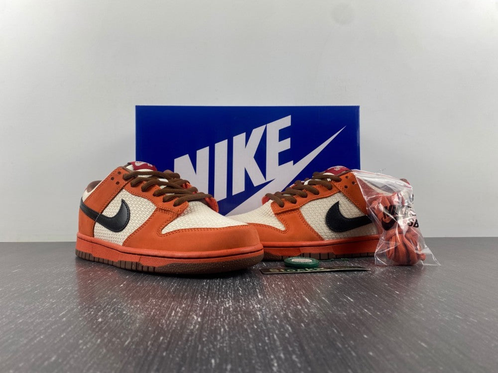 Low Top Sneakers, Orange White Colorway, Lace Up Design, Casual Gift for Sneaker Fans