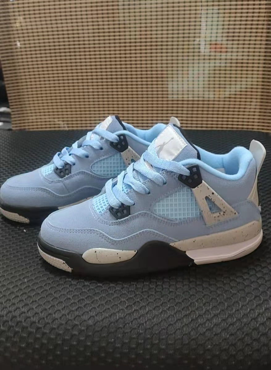 Sneakers, Blue Colorway, Lace Up Design, Casual Gift for Sneaker Fans