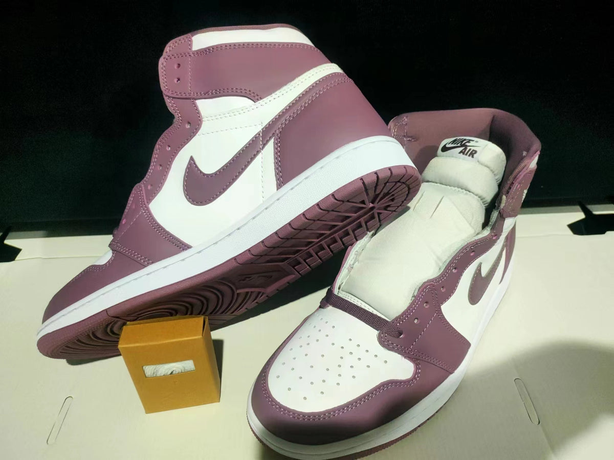 High Top Sneakers, White Purple Pink Colorway, Lace Up Design, Casual Gift for Sneaker Fans